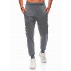 Men's sweatpants P1371 - grey