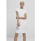 Woman dress // Urban classics Ladies Rib Tee Dress white