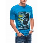 Men's t-shirt S1794 - light blue