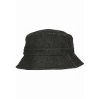 Hat // Flexfit Denim Bucket Hat black/grey
