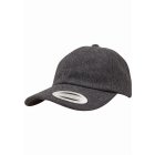 Baseball cap // Flexfit Low Profile Melton Wool Dad Cap darkgrey