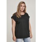 Women´s T-shirt short-sleeve // Urban classics Ladies Organic Extended Shoulder Tee black