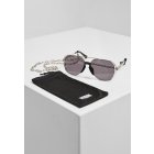 Sunglasses // Urban classics Sunglasses Karphatos with Chain silver