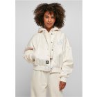 Women´s jacket // Starter Ladies Satin College Jacket palewhite