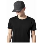 Baseball cap // Flexfit Fine Melange Flexfit black