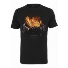 Men´s T-shirt short-sleeve // Mister tee Pray On Fire Tee black