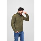 Men`s pullover half zipper // Brandit Alpin Pullover olive