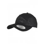 Baseball cap // Flexfit Low Profile Coated Cap black