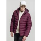 Men´s winter jacket // Urban Classics Basic Bubble Jacket cherry