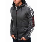Men's hoodie B1537 - dark grey