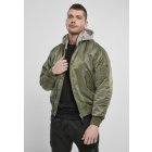 Men´s jacket // Brandit Hooded MA Bomber Jacket olive grey