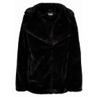 Urban Classics / Ladies Lapel Teddy Jacket black