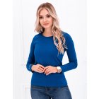 Women's longsleeve blouse LLR017 - dark blue
