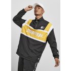 Men´s jacket // Starter Half Zip Retro Jacket black/golden/white