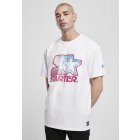 Men´s T-shirt short-sleeve // Starter Multicolored Logo Tee wht/pink