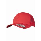 Baseball cap // Flexfit Retro Trucker red