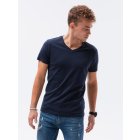 Men's plain t-shirt S1369 - navy