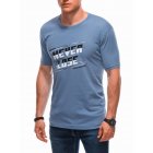 Men's t-shirt S1866 - blue