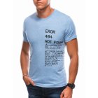 Men's t-shirt S1727 - blue