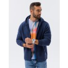 Men's zip-up sweatshirt - V3 navy B1423 