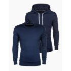 BASIC men's sweatshirt set - navy 2-pack V1 Z54