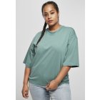 Women´s T-shirt waist  // Urban classics  Ladies Organic Oversized Tee paleleaf