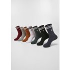Socks // Urban classics College Letter Socks 7-Pack multicolor