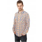 Men's Shirt // Urban classics Tricolor Big Checked Shirt roywhtora