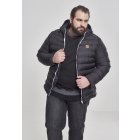 Men´s winter jacket // Urban Classics Basic Bubble Jacket blkwhtblk