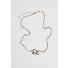 Necklace // Mister tee Lit Chunky Necklace gold