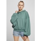 Women´s hoodie  // Urban classics Ladies Organic Oversized Terry Hoody paleleaf