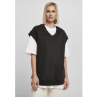 Women´s vest // Urban Classics Ladies Oversized Sweat Slipover black