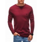 Men's sweater E217 - dark red