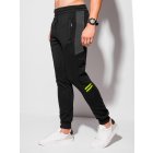Men's sweatpants P1268 - black