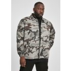 Men´s jacket // Urban Classics Camo Cotton Coach Jacket grey camo