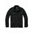 Brandit / Jeff Fleece Shirt Long Sleeve black