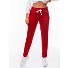 Women's sweatpants PLR069 - red
