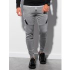 Men's sweatpants P1002 - grey melange