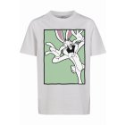 Kid`s t-shirt // Mister tee Kids Looney Tunes Bugs Bunny Funny Face Tee white