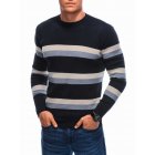 Men's sweater E221 - navy