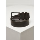 Men's belt // Urban classics Imitation Leather Basic Belt brown