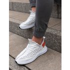 Men's casual sneakers T372 - white