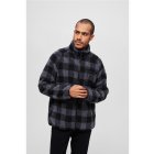 Men´s jacket // Brandit Teddyfleece Jacket black/grey