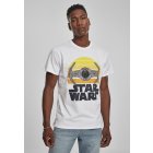 Men´s T-shirt short-sleeve // Merchcode Star Wars Sunset Tee white