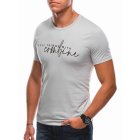 Men's t-shirt S1725 - light grey