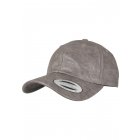 Baseball cap // Flexfit Low Profile Coated Cap darktaupe