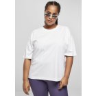 Women´s T-shirt short-sleeve // Urban classics  Ladies Organic Oversized Pleat Tee white