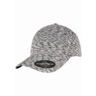 Baseball cap // Flexfit FLEXFIT DELTA UNIPANEL CAP melange silver