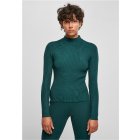 Urban Classics / Ladies Rib Knit Turtelneck Sweater jasper