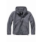 Men´s jacket // Brandit Windbreaker Frontzip anthracite